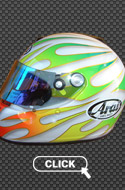 オリジナルカラーリングレーシングヘルメットNo.6_2